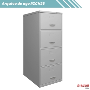 Arquivo em Aço 4 gavetas chapa 26